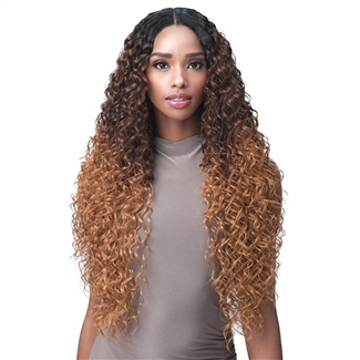Glamourtress, wigs, weaves, braids, half wigs, full cap, hair, lace front, hair extension, nicki minaj style, Brazilian hair, crochet, hairdo, wig tape, remy hair, Lace Front Wigs, Bobbi Boss Synthetic HD Lace Front Wig - MLF584 ROSE