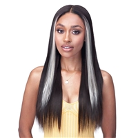 Glamourtress, wigs, weaves, braids, half wigs, full cap, hair, lace front, hair extension, nicki minaj style, Brazilian hair, crochet, hairdo, wig tape, remy hair, Lace Front Wigs, Bobbi Boss Soft Volume Synthetic HD Lace Wig - MLF730 RAEGAN