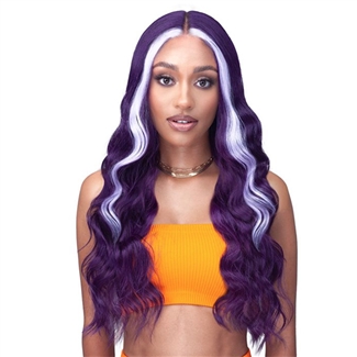 Glamourtress, wigs, weaves, braids, half wigs, full cap, hair, lace front, hair extension, nicki minaj style, Brazilian hair, crochet, hairdo, wig tape, remy hair, Lace Front Wigs, Bobbi Boss Soft Volume Synthetic HD Lace Wig - MLF731 KALLIE