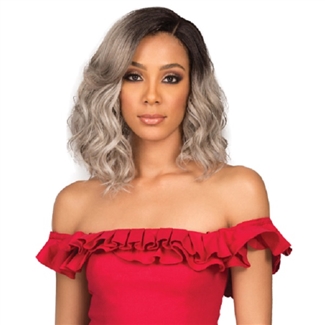 Glamourtress, wigs, weaves, braids, half wigs, full cap, hair, lace front, hair extension, nicki minaj style, Brazilian hair, crochet, hairdo, wig tape, remy hair, Lace Front Wigs, Remy Hair, Bobbi Boss Premium Synthetic Lace Part Wig - MLP0012 NYA FAITH