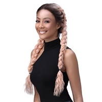 Glamourtress, wigs, weaves, braids, half wigs, full cap, hair, lace front, hair extension, nicki minaj style, Brazilian hair, crochet, hairdo, wig tape, remy hair, Lace Front Wigs, Bobbi Boss Human Hair Blend Lace Front Wig - MBLF280 IVANA