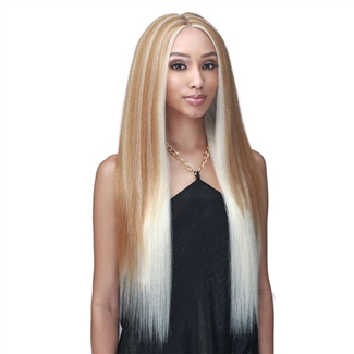 Glamourtress, wigs, weaves, braids, half wigs, full cap, hair, lace front, hair extension, nicki minaj style, Brazilian hair, crochet, hairdo, wig tape, remy hair, Lace Front Wigs, Bobbi Boss Human Hair Blend HD Deep Lace Part Wig - MBLF81 REINA