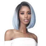 Glamourtress, wigs, weaves, braids, half wigs, full cap, hair, lace front, hair extension, nicki minaj style, Brazilian hair, crochet, hairdo, wig tape, remy hair, Lace Front Wigs, Bobbi Boss Synthetic Hair 13x7 Glueless Frontal Lace Wig - MLF454 KEVA