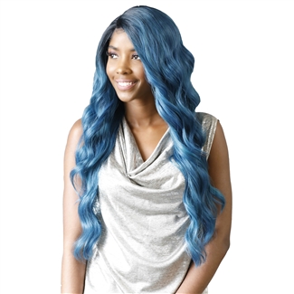 Glamourtress, wigs, weaves, braids, half wigs, full cap, lace front, hair extension, Brazilian hair, crochet, hairdo, wig tape, remy hair, Lace Front Wigs, Bohemian Natural Hairline Premium Lace Wig - CASSIE