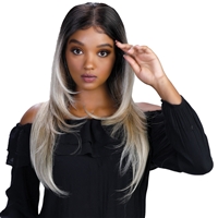 Glamourtress, wigs, weaves, braids, half wigs, full cap, lace front, hair extension, Brazilian hair, crochet, hairdo, wig tape, remy hair, Lace Front Wigs, Bohemian Brazilian Secret Melt Down 13X6 Lace Wig - MDL KHLOE