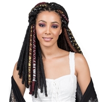 Glamourtress, wigs, weaves, braids, half wigs, full cap, hair, lace front, hair extension, nicki minaj style, Brazilian hair, crochet, hairdo, wig tape, remy hair, Lace Front Wigs, Bobbi Boss Synthetic Braid - BAE LOCS 20 GOLD