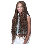 Glamourtress, wigs, weaves, braids, half wigs, full cap, hair, lace front, hair extension, nicki minaj style, Brazilian hair, crochet, hairdo, wig tape, remy hair, Lace Front Wigs, Remy Hair, Bobbi Boss Synthetic Braid - 3X BOX BRD LOOSE CURLY TIPS 28