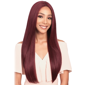 Glamourtress, wigs, weaves, braids, half wigs, full cap, hair, lace front, hair extension, nicki minaj style, Brazilian hair, crochet, hairdo, wig tape, remy hair, Lace Front Wigs, Remy Hair, Human Hair, Bobbi Boss Synthetic Hair Deep Part Wig - M740 KIM