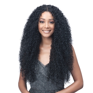 Glamourtress, wigs, weaves, braids, half wigs, full cap, hair, lace front, hair extension, nicki minaj style, Brazilian hair, crochet, hairdo, wig tape, remy hair, Bobbi Boss Synthetic Hair 3.5 inch Deep Part Lace Front Wig - MLF338 JOSEFA