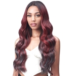 Glamourtress, wigs, weaves, braids, half wigs, full cap, hair, lace front, hair extension, nicki minaj style, Brazilian hair, crochet, hairdo, wig tape, remy hair, Bobbi Boss Synthetic Hair 5" Deep Part Lace Front Wig - MLF554 ROSEWOOD