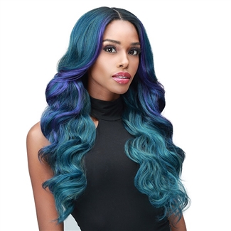 Glamourtress, wigs, weaves, braids, half wigs, full cap, hair, lace front, hair extension, nicki minaj style, Brazilian hair, crochet, hairdo, wig tape, remy hair, Bobbi Boss Synthetic Hair 13x5 HD Lace Front Wig - MLF670 BRYNN