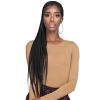 Glamourtress, wigs, weaves, braids, half wigs, full cap, hair, lace front, hair extension, nicki minaj style, Brazilian hair, crochet, hairdo, wig tape, remy hair, Lace Front Wigs, Bobbi Boss Premium Synthetic Swiss Lace Front Wig - MLF511 SIMONE