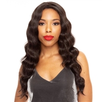 Glamourtress, wigs, weaves, braids, half wigs, full cap, hair, lace front, hair extension, nicki minaj style, Brazilian hair, crochet, hairdo, wig tape, remy hair, Bewigg 100% Human Hair ZigZag Part Lace Front Wig - LOOSE DEEP - FINAL SALE