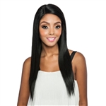 Glamourtress, wigs, weaves, braids, half wigs, full cap, hair, lace front, hair extension, nicki minaj style, Brazilian hair, crochet, hairdo, wig tape, remy hair, Mane Concept Melanin Queen 100% Human Hair Wig - MLH503 QUEEN STRAIGHT 24