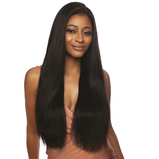 Glamourtress, wigs, weaves, braids, half wigs, full cap, hair, lace front, hair extension, nicki minaj style, Brazilian hair, crochet, hairdo, wig tape, Mane Concept Trill 100% Unprocessed 13A HD 4x4 Lace Closure Wig - TRO4422 STRAIGHT 22