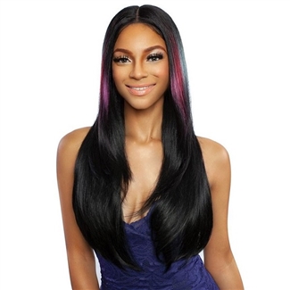 Glamourtress, wigs, weaves, braids, half wigs, full cap, hair, lace front, hair extension, nicki minaj style, Brazilian hair, crochet, hairdo, wig tape, remy hair, Lace Front Wigs, Mane Concept Red Carpet HD Melting Lace Front Wig - RCHM201 MILENA