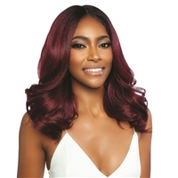 Glamourtress, wigs, weaves, braids, half wigs, full cap, hair, lace front, hair extension, nicki minaj style, Brazilian hair, crochet, hairdo, wig tape, remy hair, Mane Concept Synthetic Red Carpet HD Transparent Lace Front Wig - RCHT206 HAEZEL
