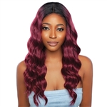 Glamourtress, wigs, weaves, braids, half wigs, full cap, hair, lace front, hair extension, nicki minaj style, Brazilian hair, crochet, hairdo, wig tape, remy hair, Mane Concept Synthetic Red Carpet 4" Trinity HD Lace Front Wig - RCTR202 DINAH