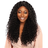 Glamourtress, wigs, weaves, braids, half wigs, full cap, hair, lace front, hair extension, nicki minaj style, Brazilian hair, crochet, hairdo, wig tape, remy hair, Mane Concept Synthetic Red Carpet 4" Trinity HD Lace Front Wig - RCTR203 FEISTY