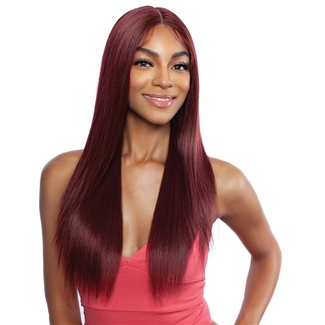 Glamourtress, wigs, weaves, braids, half wigs, full cap, hair, lace front, hair extension, nicki minaj style, Brazilian hair, crochet, hairdo, wig tape, remy hair, Mane Concept Red Carpet HD Lace 4" Deep Center Part Lace Front Wig - RCHD201 HARRIET