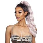 Glamourtress, wigs, weaves, braids, half wigs, full cap, hair, lace front, hair extension, nicki minaj style, Brazilian hair, crochet, hairdo, wig tape, remy hair, Mane Concept Synthetic Red Carpet Genie Pony Baby Hair Lace Front Wig - RCGP02 - GABBIE