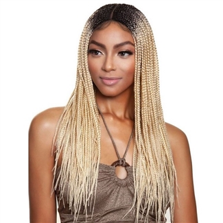 Glamourtress, wigs, weaves, braids, half wigs, full cap, hair, lace front, hair extension, nicki minaj style, Brazilian hair, crochet, hairdo, wig tape, remy hair, Mane Concept Red Carpet Inspire Braid Lace Part Wig RCIB101 Abuja Braid 26"