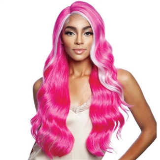 Glamourtress, wigs, weaves, braids, half wigs, full cap, hair, lace front, hair extension, nicki minaj style, Brazilian hair, crochet, hairdo, wig tape, remy hair, Mane Concept Synthetic Red Carpet Lace Front Wig - RCP7035 TRENDY GIRL 02