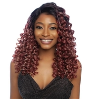 Glamourtress, wigs, weaves, braids, half wigs, full cap, hair, lace front, hair extension, nicki minaj style, Brazilian hair, crochet, hairdo, wig tape, remy hair, Mane Concept Synthetic Red Carpet Slick Tempo 5" Deep HD Lace Front Wig - RCST705 DONNA