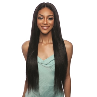 Glamourtress, wigs, weaves, braids, half wigs, full cap, hair, lace front, hair extension, nicki minaj style, Brazilian hair, crochet, hairdo, wig tape, remy hair, Mane Concept Trill 100% Unprocessed Lace Front Wig - TRMM207 11A MELTING HD STRAIGHT 28