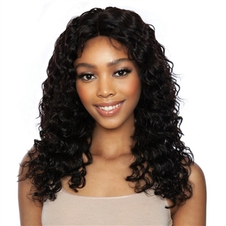 Glamourtress, wigs, weaves, braids, half wigs, full cap, hair, lace front, hair extension, nicki minaj style, Brazilian hair, crochet, hairdo, Mane Concept Trill 100% Unprocessed Human Hair 11A HD Rotate Part Lace Front Wig - TRMR210 NEW DEEP 20