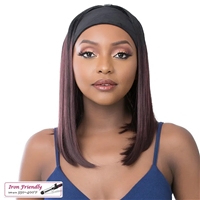 Glamourtress, wigs, weaves, braids, half wigs, full cap, hair, lace front, hair extension, nicki minaj style, Brazilian hair, crochet, hairdo, wig tape, remy hair, Lace Front Wigs, It's a Wig! Synthetic Wig - HEADBAND WIG 1 - CLEARANCE