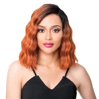 Glamourtress, wigs, weaves, braids, half wigs, full cap, hair, lace front, hair extension, nicki minaj style, Brazilian hair, crochet, hairdo, wig tape, remy hair, Lace Front Wigs, It's A Wig Synthetic Swiss Lace Front Wig - SWISS LACE NICO - CLEARANCE