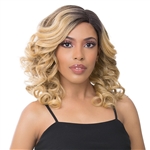 Glamourtress, wigs, weaves, braids, half wigs, full cap, hair, lace front, hair extension, nicki minaj style, Brazilian hair, crochet, hairdo, wig tape, remy hair, Lace Front Wigs, It's A Wig Synthetic Wig - ABIE