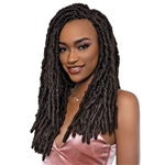 Glamourtress, wigs, weaves, braids, half wigs, full cap, hair, lace front, hair extension, nicki minaj style, Brazilian hair, crochet, hairdo, wig tape, remy hair, Janet Collection Nala Tress Crochet Braid - POETRY LOCS 18