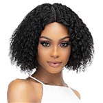 Glamourtress, wigs, weaves, braids, half wigs, full cap, hair, lace front, hair extension, nicki minaj style, Brazilian hair, crochet, hairdo, wig tape, remy hair, Janet Collection Luscious Wet & Wavy 100% Natural Virgin Remy Indian Hair Lace Wig - ADA
