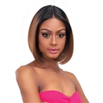 Glamourtress, wigs, weaves, braids, half wigs, full cap, hair, lace front, hair extension, nicki minaj style, Brazilian hair, crochet, hairdo, wig tape, remy hair, Janet Collection Synthetic Melt Extended Deep HD Part Lace Wig - AVA