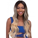 Glamourtress, wigs, weaves, braids, half wigs, full cap, hair, lace front, hair extension, nicki minaj style, Brazilian hair, crochet, hairdo, wig tape, remy hair, Janet Collection Synthetic Melt Extended Deep HD Part Lace Wig - BELLA