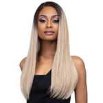 Glamourtress, wigs, weaves, braids, half wigs, full cap, hair, lace front, hair extension, nicki minaj style, Brazilian hair, crochet, hairdo, wig tape, remy hair, Janet Collection Synthetic Melt Extended Deep HD Part Lace Wig - BISA