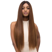 Glamourtress, wigs, weaves, braids, half wigs, full cap, hair, lace front, hair extension, nicki minaj style, Brazilian hair, crochet, hairdo, wig tape, remy hair, Janet Collection Synthetic Extended Part Lace Front Wig - LEAH