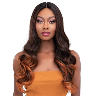 Glamourtress, wigs, weaves, braids, half wigs, full cap, hair, lace front, hair extension, nicki minaj style, Brazilian hair, crochet, hairdo, wig tape, remy hair, Janet Collection 6" Deep Part Color Me Lace Front Wig - SOPHIE