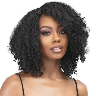 Glamourtress, wigs, weaves, braids, half wigs, full cap, hair, lace front, hair extension, nicki minaj style, Brazilian hair, crochet, hairdo, wig tape, remy hair, Janet Collection Synthetic Melt Extended Part HD Lace Wig - YAYA