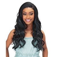 Glamourtress, wigs, weaves, braids, half wigs, full cap, hair, lace front, hair extension, nicki minaj style, Brazilian hair, crochet, hairdo, wig tape, remy hair, Janet Collection Synthetic Melt Extended Deep Part Lace Wig - ZENDAYA