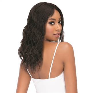 Glamourtress, wigs, weaves, braids, half wigs, full cap, hair, lace front, hair extension, nicki minaj style, Brazilian hair, crochet, hairdo, wig tape, remy hair, Janet Collection 100% Virgin Remy Human Hair Natural Deep Part Lace Wig - DIXIE 18