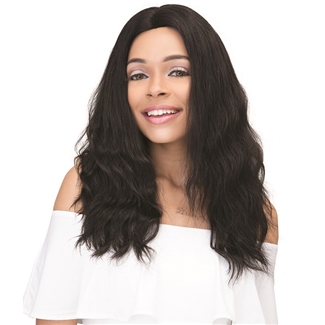 Glamourtress, wigs, weaves, braids, half wigs, full cap, hair, lace front, hair extension, nicki minaj style, Brazilian hair, crochet, hairdo, wig tape, remy hair, Janet Collection 100% Virgin Remy Human Hair Natural Deep Part Lace Wig - LAISHA 20