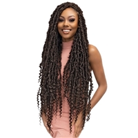 Glamourtress, wigs, weaves, braids, half wigs, full cap, hair, lace front, hair extension, nicki minaj style, Brazilian hair, crochet, hairdo, wig tape, remy hair, Janet Collection Nala Tress Crochet Braids - MAVERICK LOCS 18