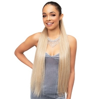 Glamourtress, wigs, weaves, braids, half wigs, full cap, hair, lace front, hair extension, nicki minaj style, Brazilian hair, crochet, hairdo, wig tape, remy hair, Lace Front Wigs, Remy Hair, Janet Collection Synthetic Everytime Noir Drawstring Ponytail -