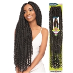 Glamourtress, wigs, weaves, braids, half wigs, full cap, hair, lace front, hair extension, nicki minaj style, Brazilian hair, crochet, hairdo, wig tape, remy hair, Janet Collection Nala Tress Crochet Braid Passion Twist Braid 24"