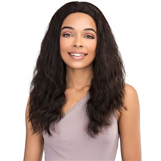 Glamourtress, wigs, weaves, braids, half wigs, full cap, hair, lace front, hair extension, nicki minaj style, Brazilian hair, crochet, hairdo, wig tape, remy hair, Lace Front Wigs, Janet Collection 100% Natural Virgin Remy 360 Lace Wig -  FRENCH WAVE 14