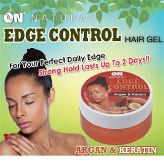 Glamourtress, wigs, weaves, braids, half wigs, full cap, hair, lace front, hair extension, nicki minaj style, Brazilian hair, crochet, hairdo, wig tape, remy hair, On Natural Edge Control Hair Gel Argan & Keratin 1 oz