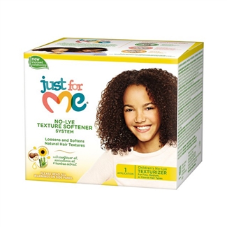 Glamourtress, wigs, weaves, braids, half wigs, full cap, hair, lace front, hair extension, nicki minaj style, Brazilian hair, crochet, hairdo, wig tape, remy hair, Just For Me No-Lye Children's Texture Softener Kit